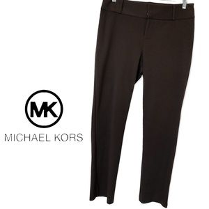 MICHAEL KORS Brown Knit Pants